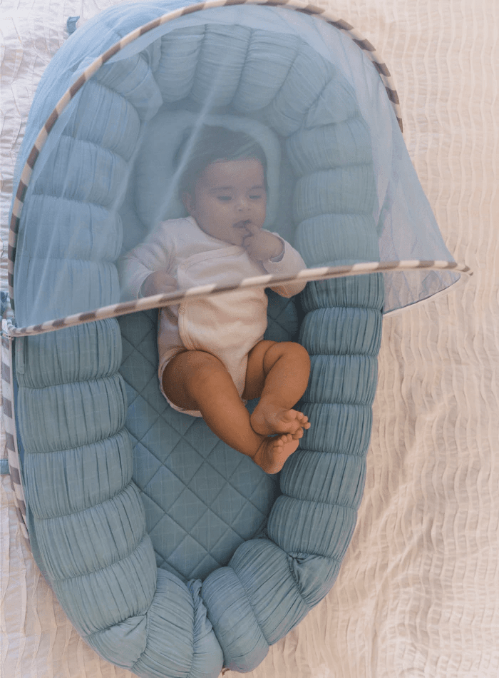 Sleep Cloud ( Blue ) + Roadster Baby Blanket