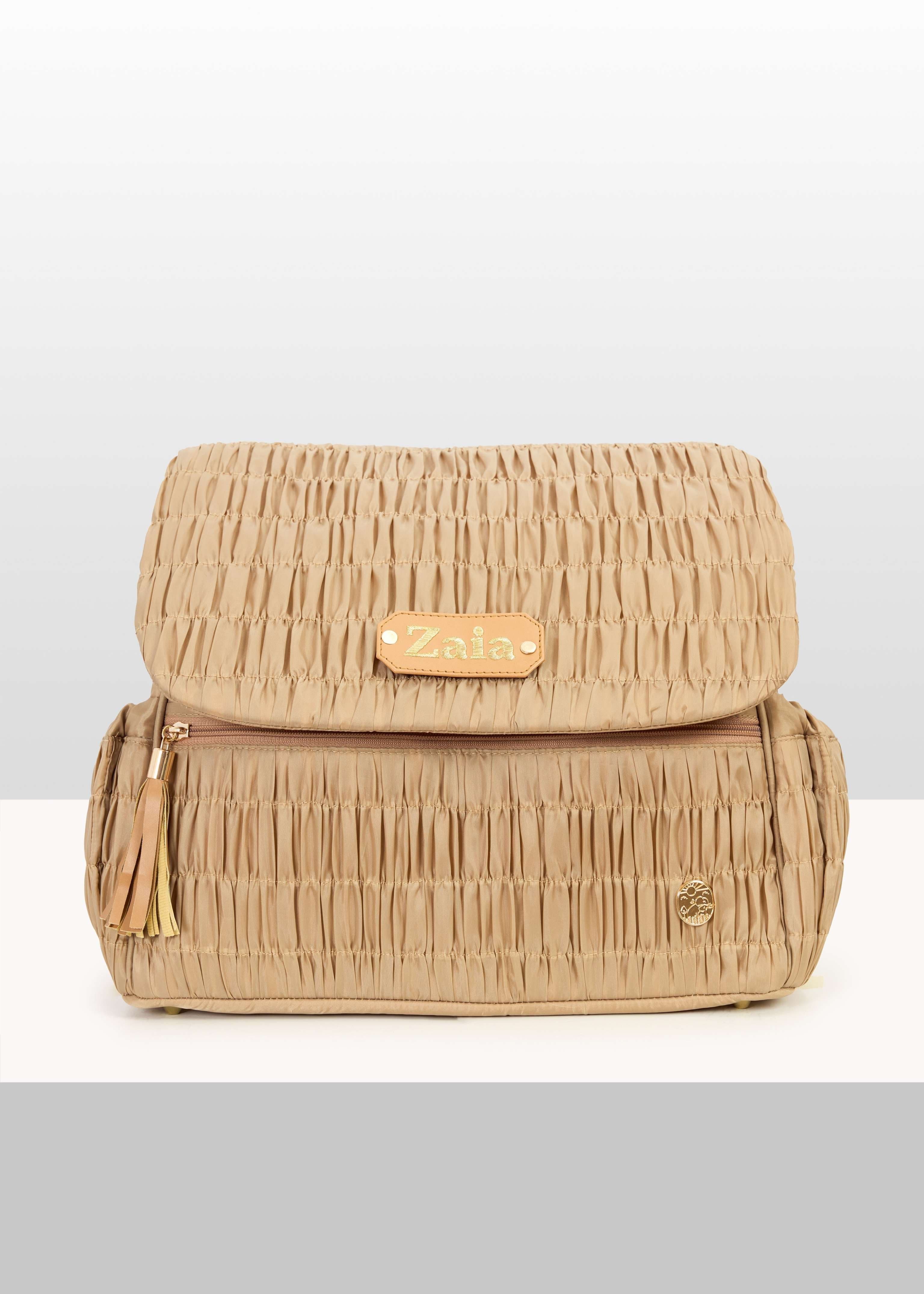 The Dune Diaper Bag - Camel Beige