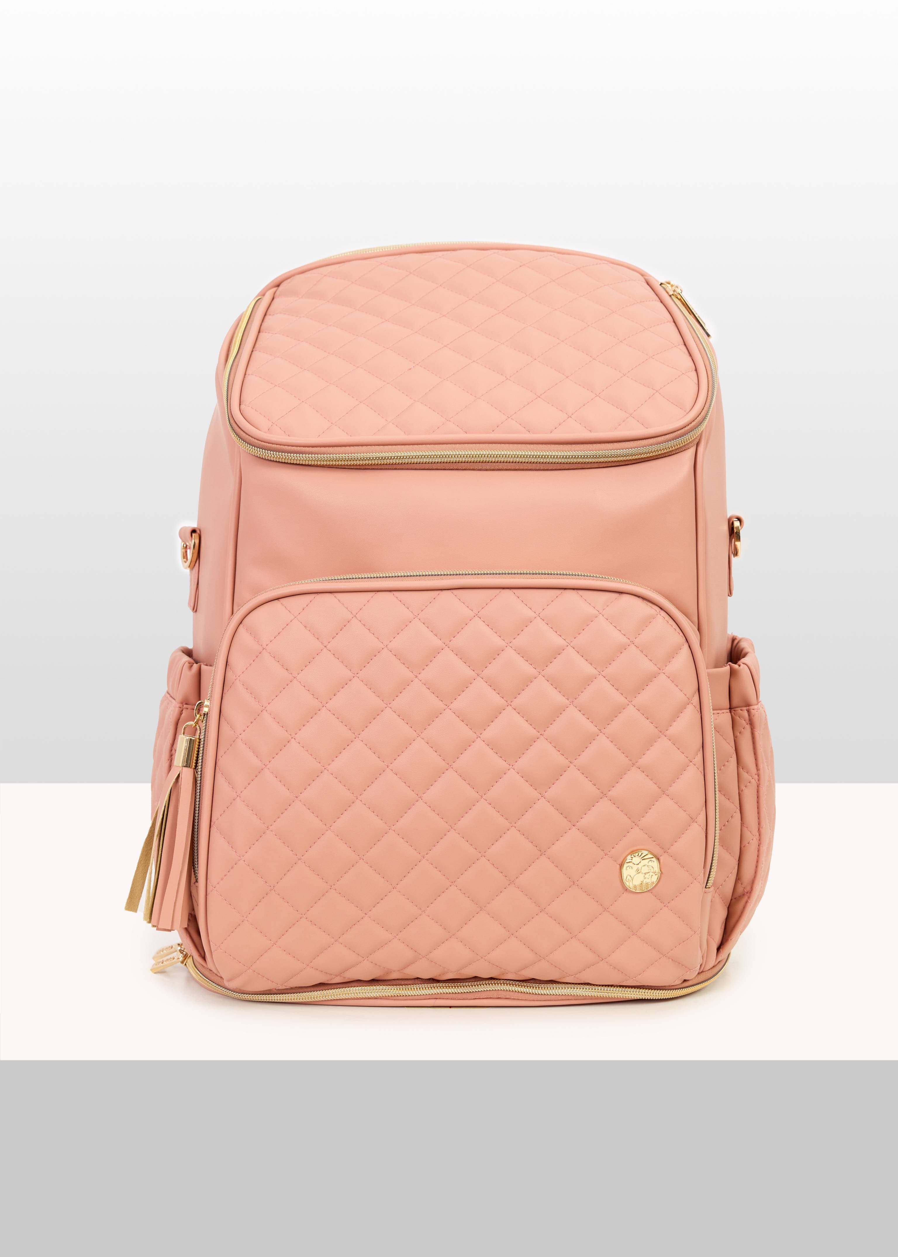 The Super Trooper Luxe Diaper Bag - Miami Pink