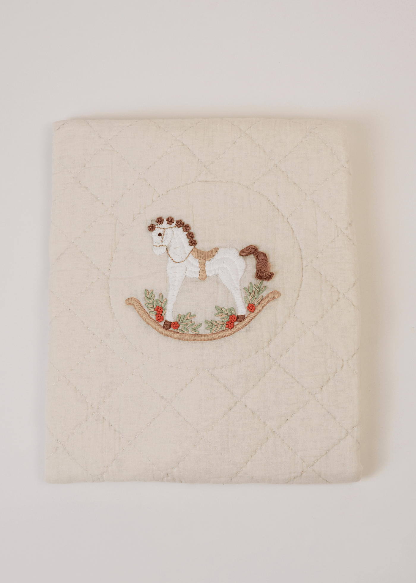 Rocking Horse Baby Blanket