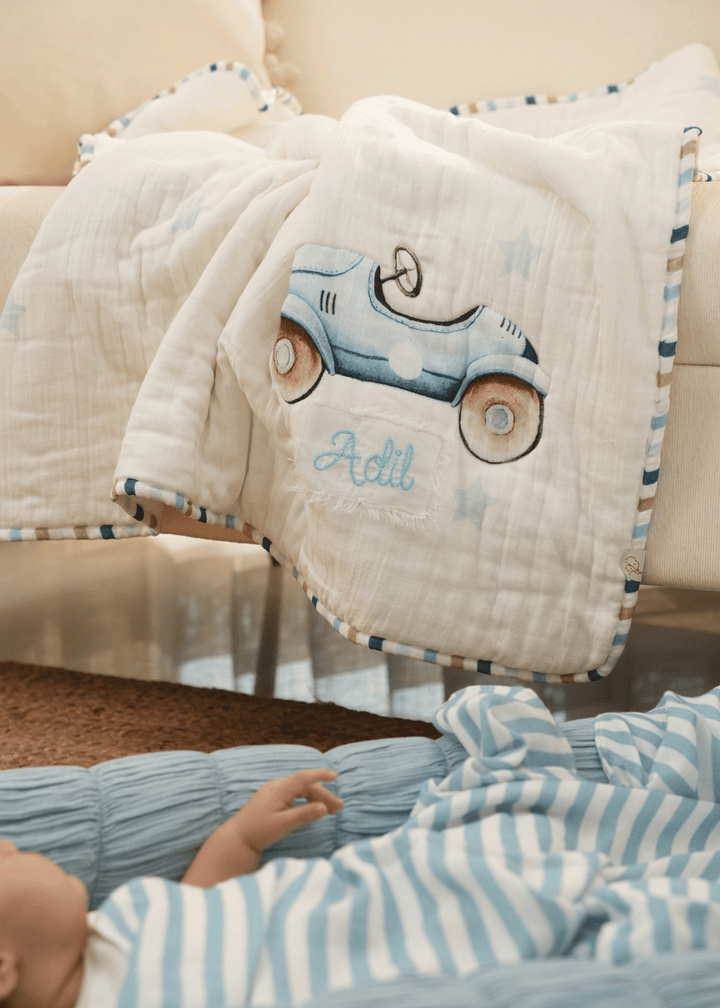 Roadster Cot Bedding Set