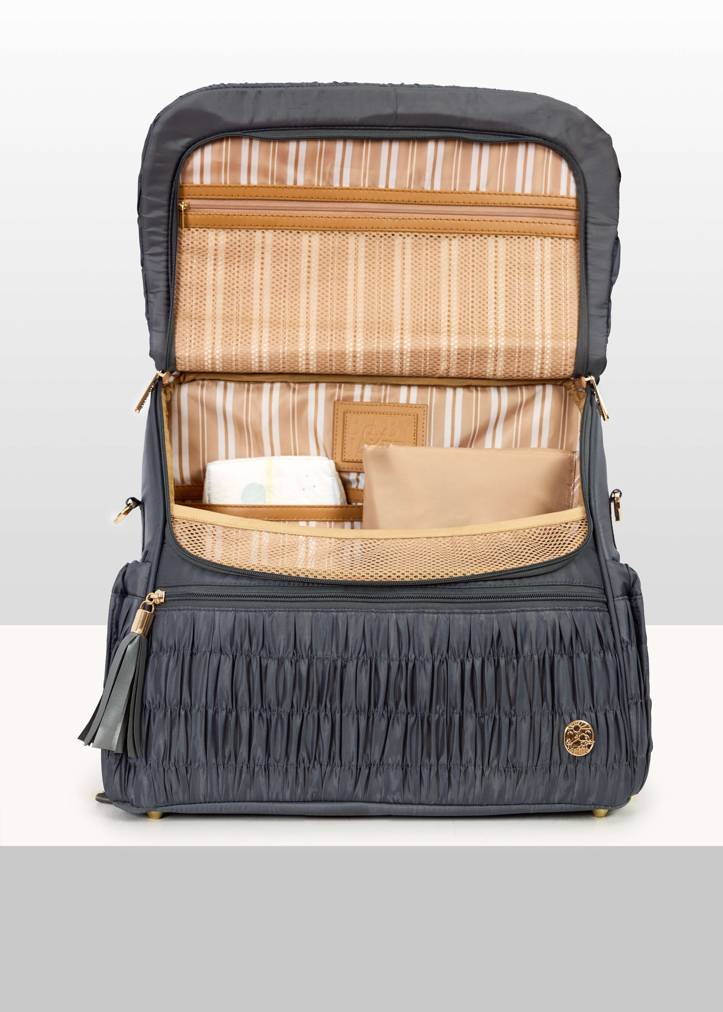 The Dune Diaper Bag - Slate Grey