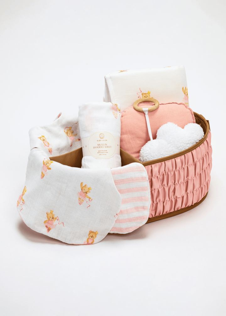 Diaper Caddy Gift Bundle - Pink