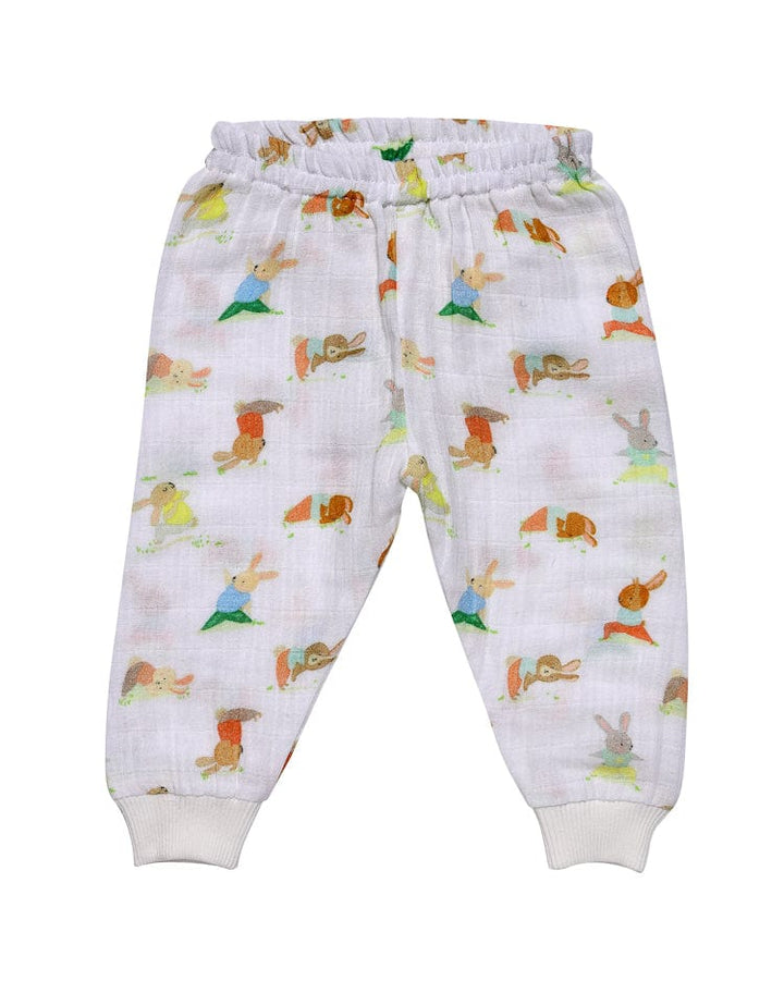 Yoga Bunny Muslin Jogger Set