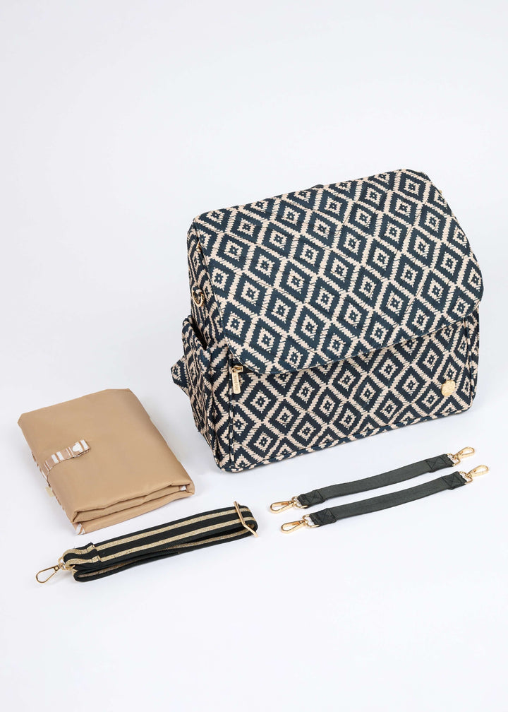 The Dune Diaper Bag - Ikat