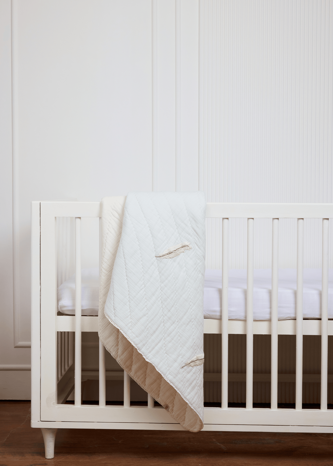 Whispering Plume Baby Blanket