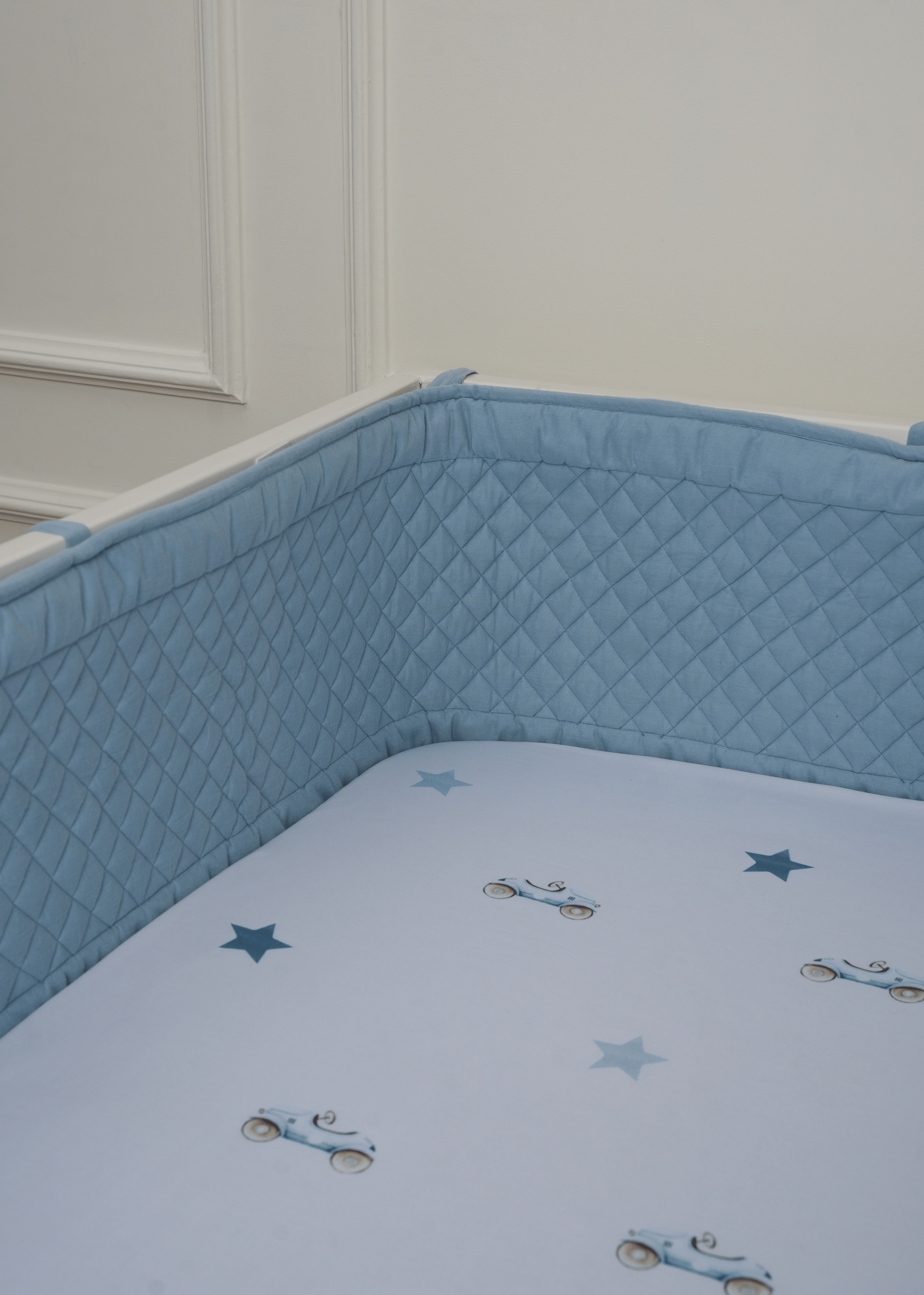 Roadster Fitted Cot Sheet