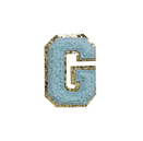 AQUA FUZZY ALPHABETS G