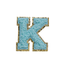 AQUA FUZZY ALPHABETS K