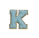 AQUA FUZZY ALPHABETS K