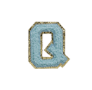 AQUA FUZZY ALPHABETS Q