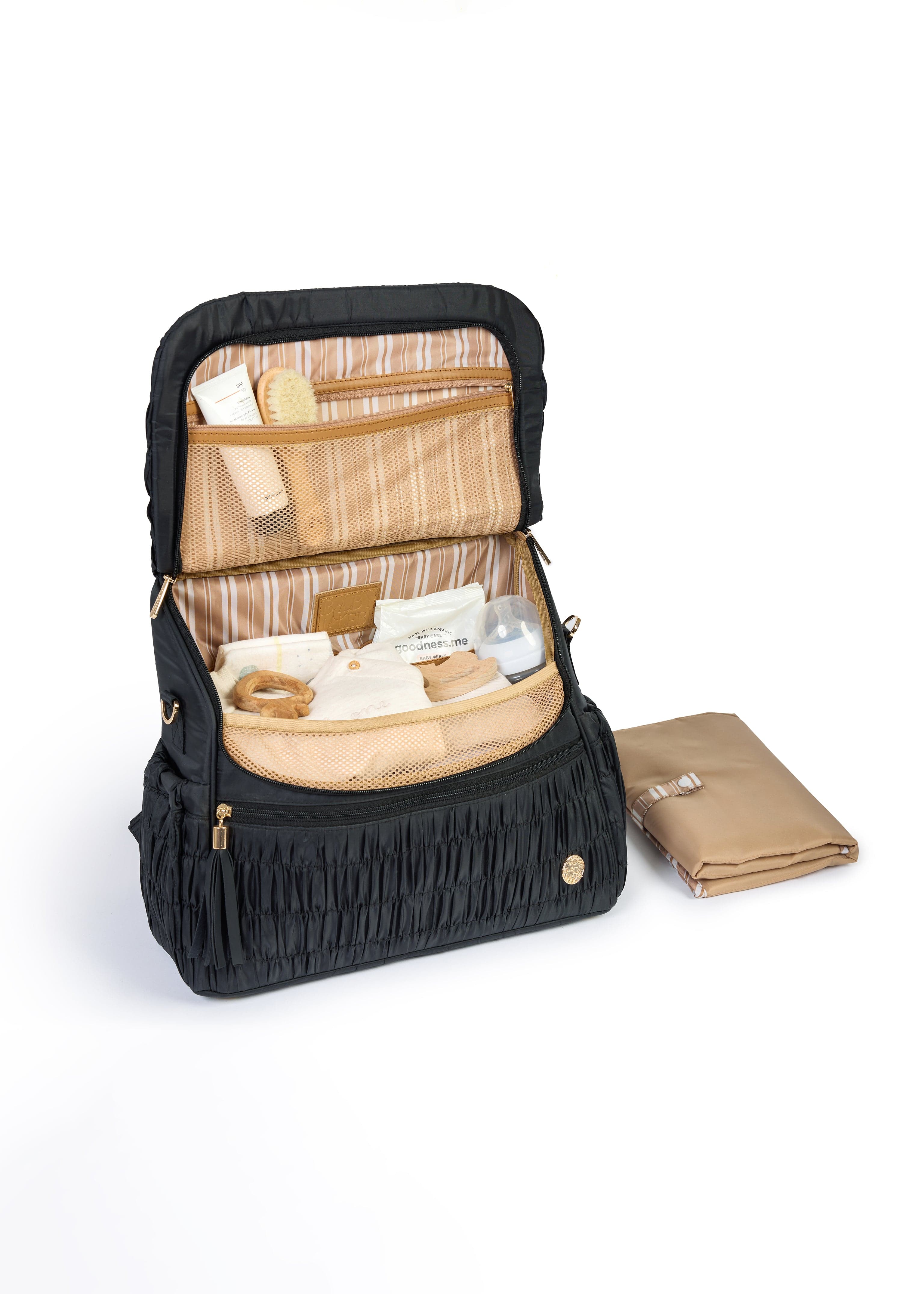 The Dune Diaper Bag - Black