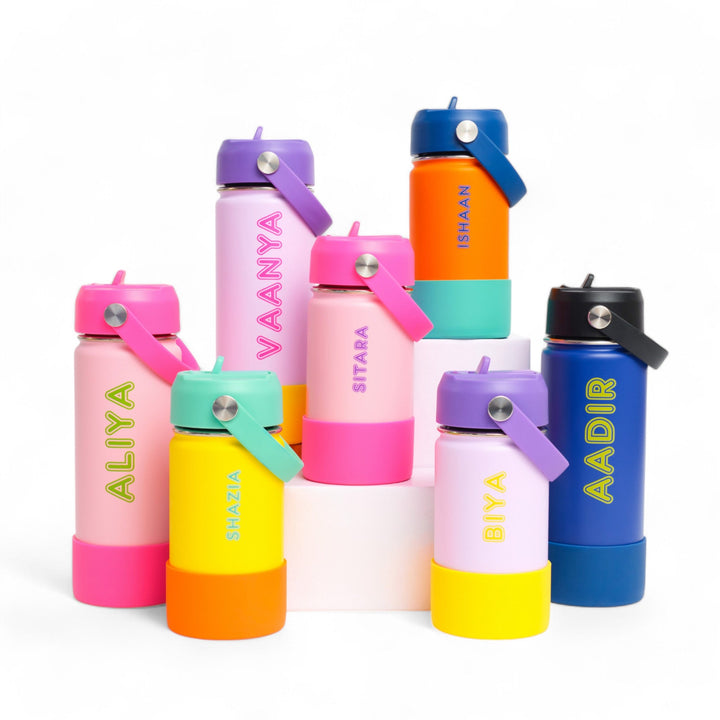 SMALL BLUE BLOK PARTY BOTTLE