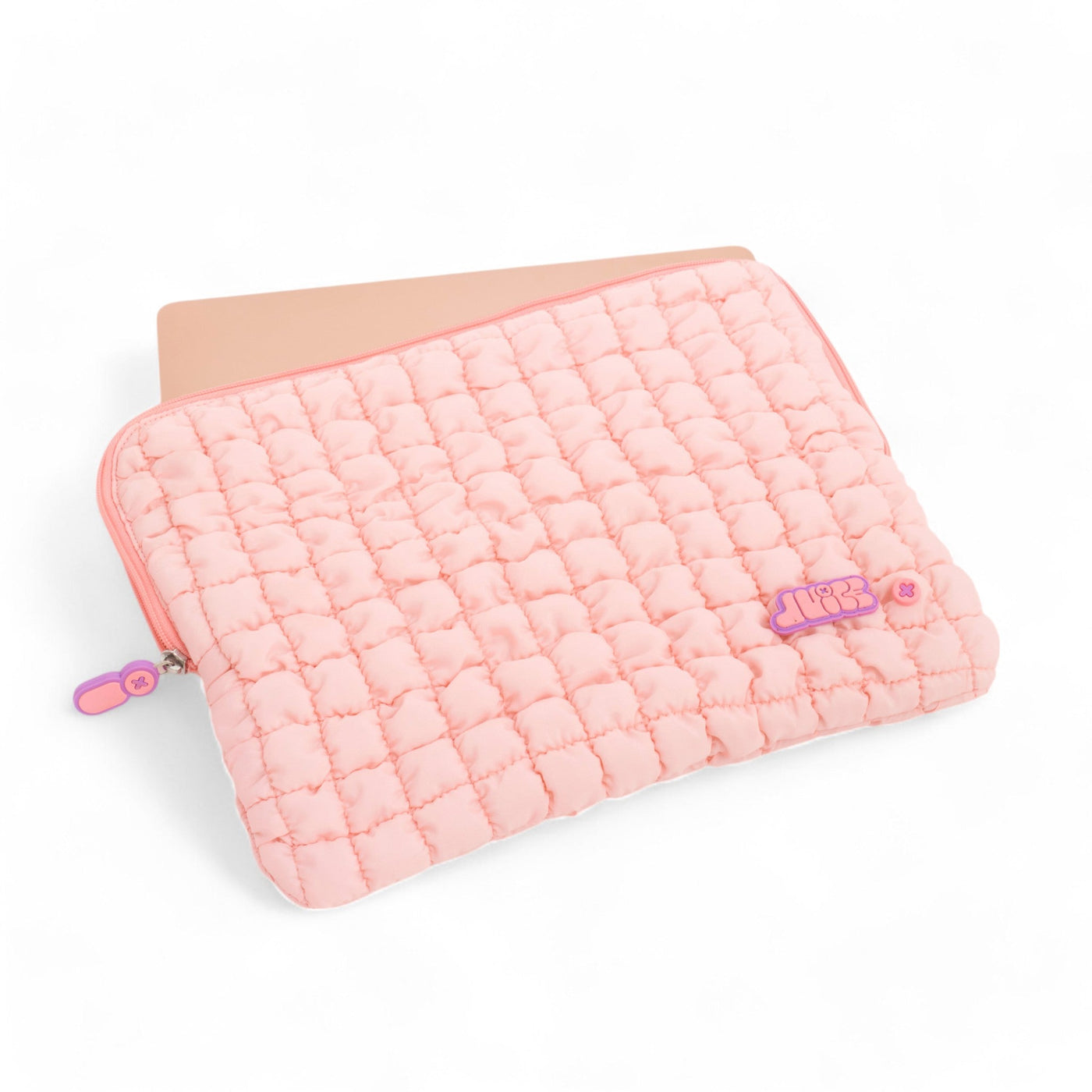 Boba Laptop Cover - BubbleGum Pink