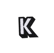 3D ALPHABETS K