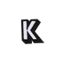 3D ALPHABETS K