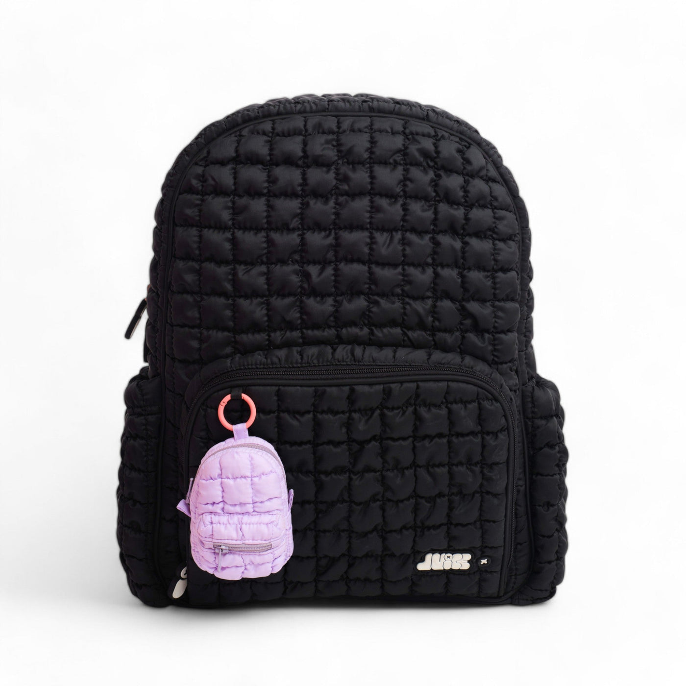 Boba Mini Keychain Backpack Lilac