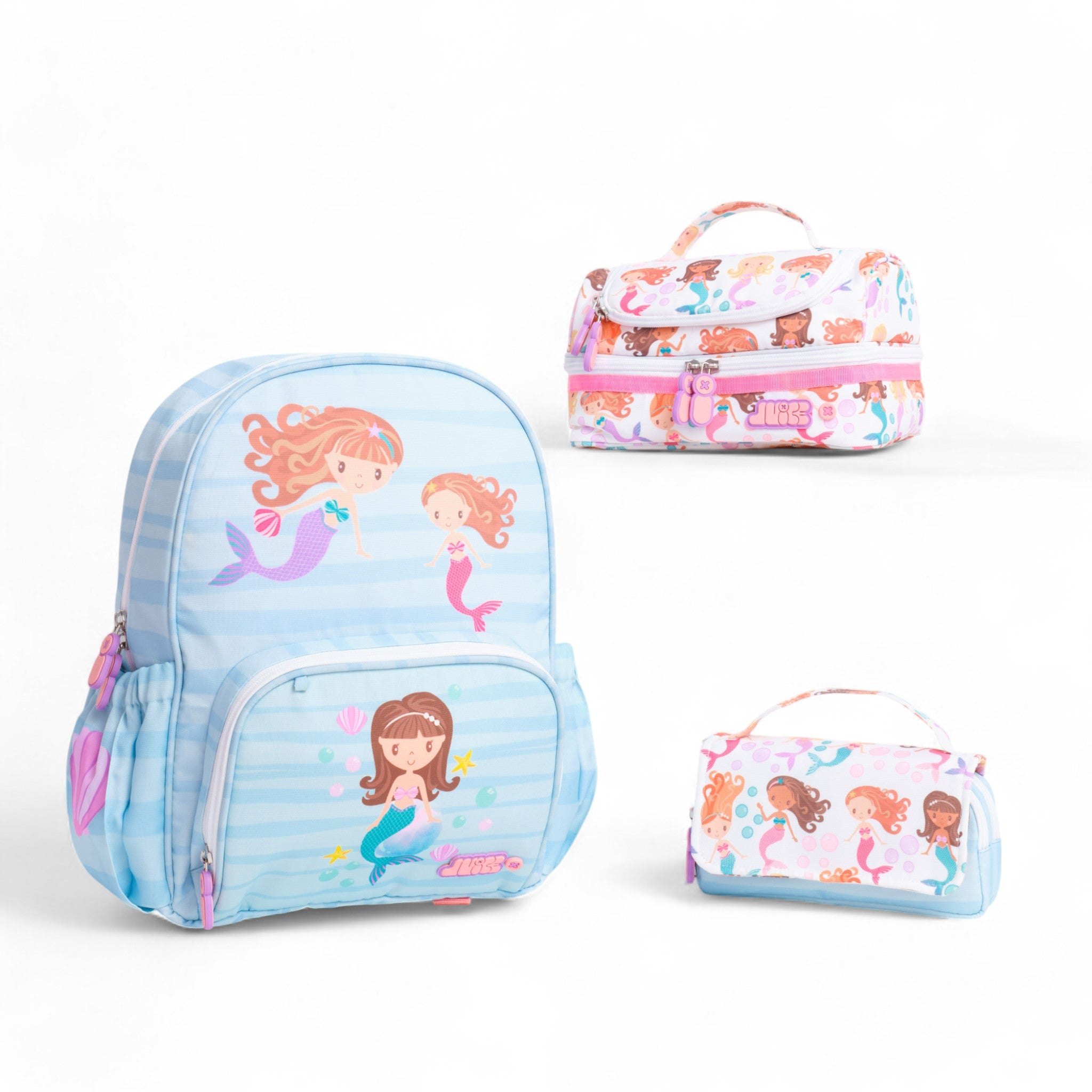 Mermaid Medium Backpack Complete Set