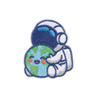 PATCHES ICONS ASTRONAUT