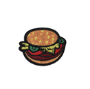 PATCHES ICONS BURGER