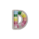 RAINBOW ALPHABETS D