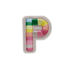 RAINBOW ALPHABETS P