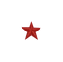 PATCHES ICONS RED STAR MINI