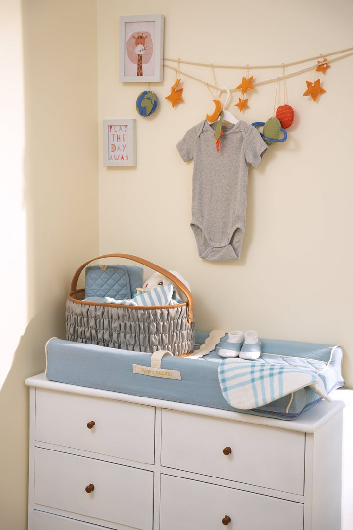 The Dune Diaper Caddy - Grey