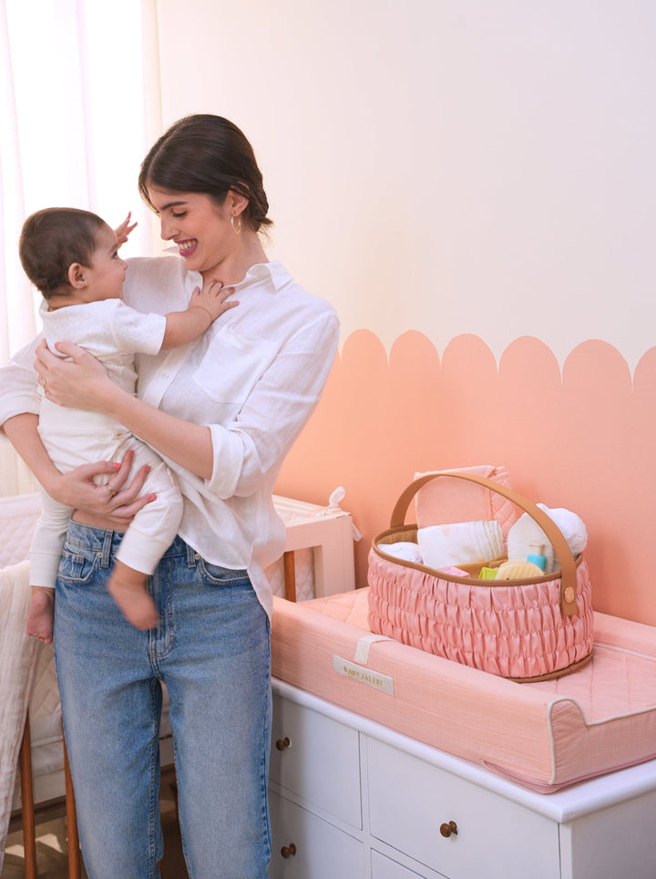 Diaper Caddy Gift Bundle - Pink