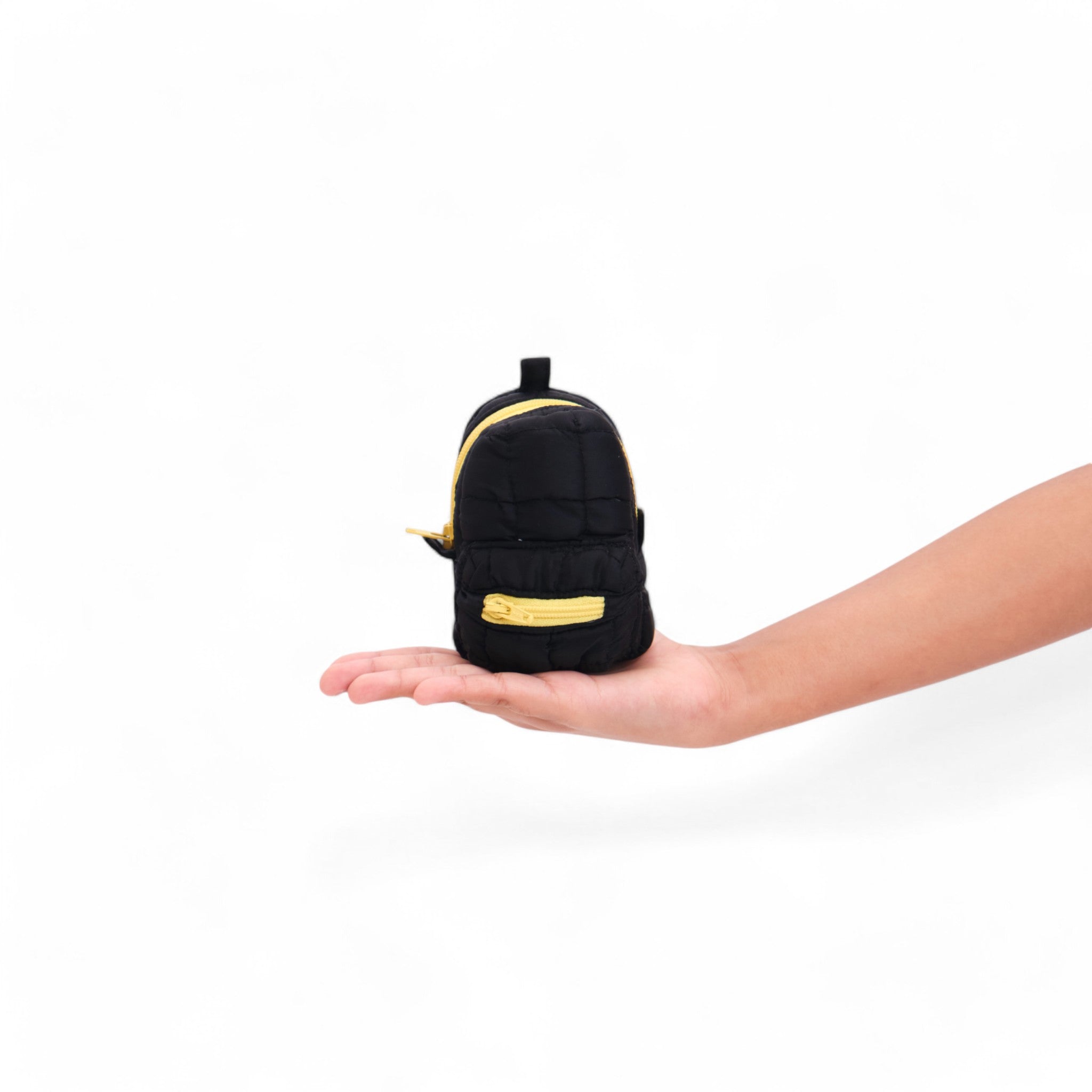 Boba Mini Keychain Backpack Midnight Black