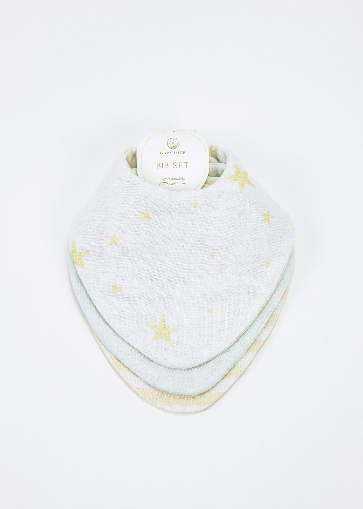 LUNA Set of 3 Bibs